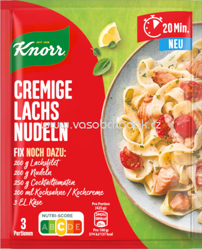 Knorr Fix Cremige Lachs Nudeln, 1 St