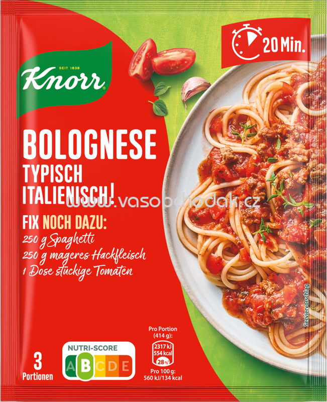 Knorr Fix Bolognese Typisch Italienisch, 1 St