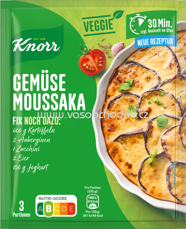 Knorr Fix Gemüse Moussaka, 1 St