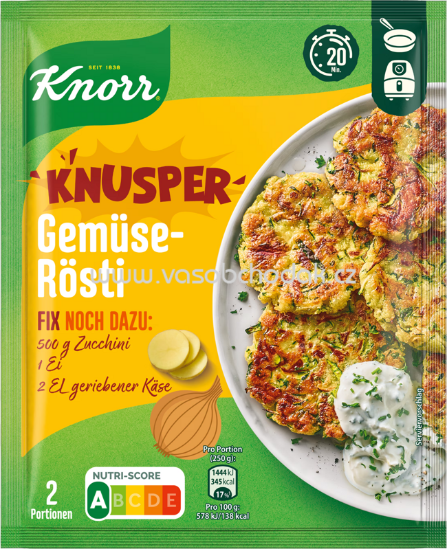 Knorr Fix Knusper Gemüse Rösti, 1 St