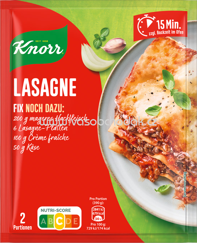 Knorr Fix Lasagne, 1 St Knorr Fix Lasagne, 1 St