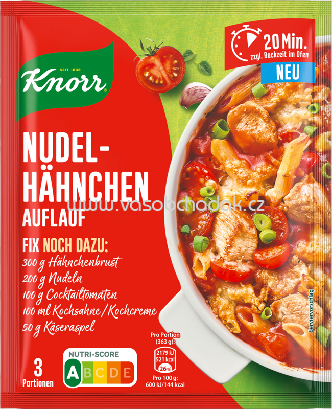 Knorr Fix Nudel Hähnchen Auflauf, 1 St