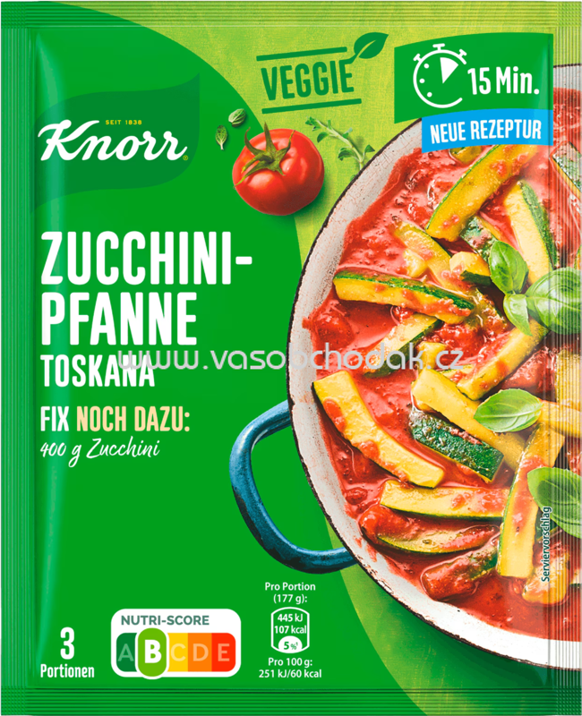 Knorr Fix Zucchini Pfanne Toskana, 1 St Knorr Fix Zucchini Pfanne Toskana, 1 St
