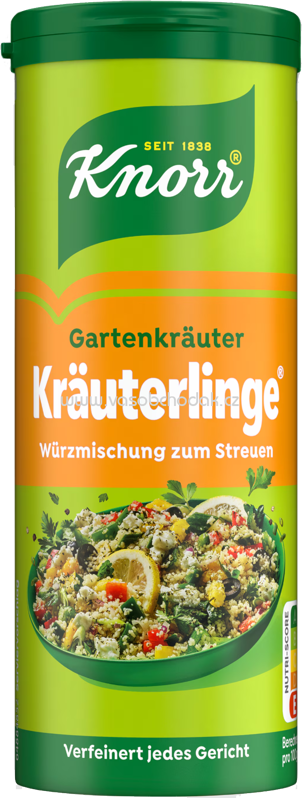 Knorr Kräuterlinge zum Streuen Gartenkräuter, 60g Knorr Kräuterlinge zum Streuen Gartenkräuter, 60g