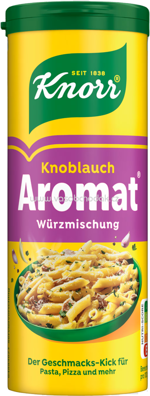 Knorr Aromat Knoblauch Streuer, 90g Knorr Aromat Knoblauch Streuer, 90g