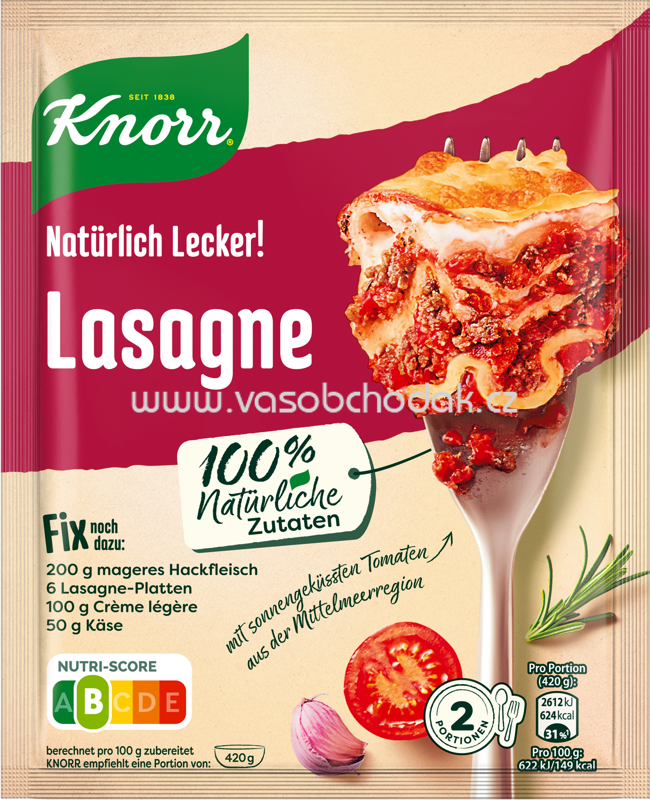 Knorr Natürlich Lecker Lasagne, 1 St