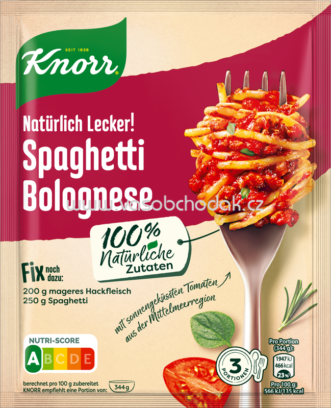 Knorr Natürlich Lecker Spaghetti Bolognese, 1 St