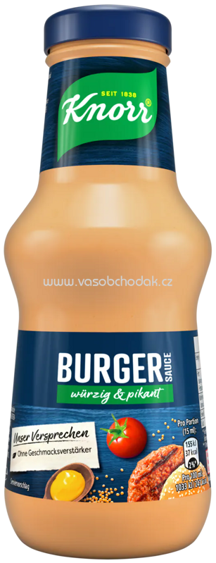 Knorr Burger Sauce, 250 ml