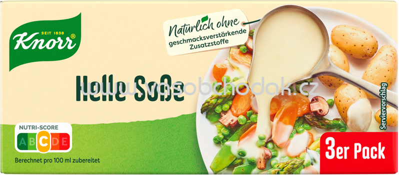 Knorr Helle Soße, 3x250 ml