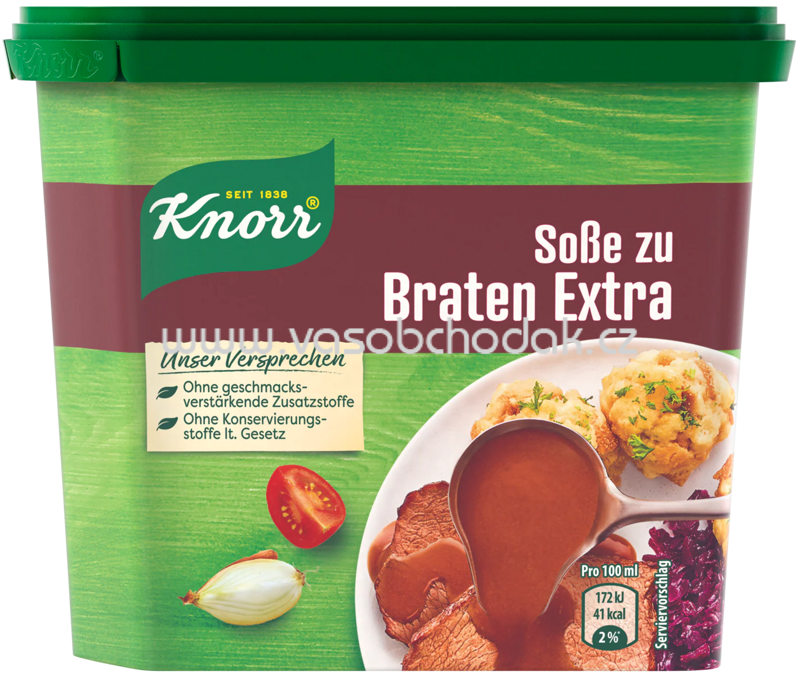 Knorr Soße zu Braten Extra, Dose, 2,5l