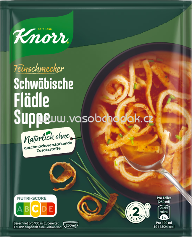 Knorr Feinschmecker Schwäbische Flädle Suppe, 1 St
