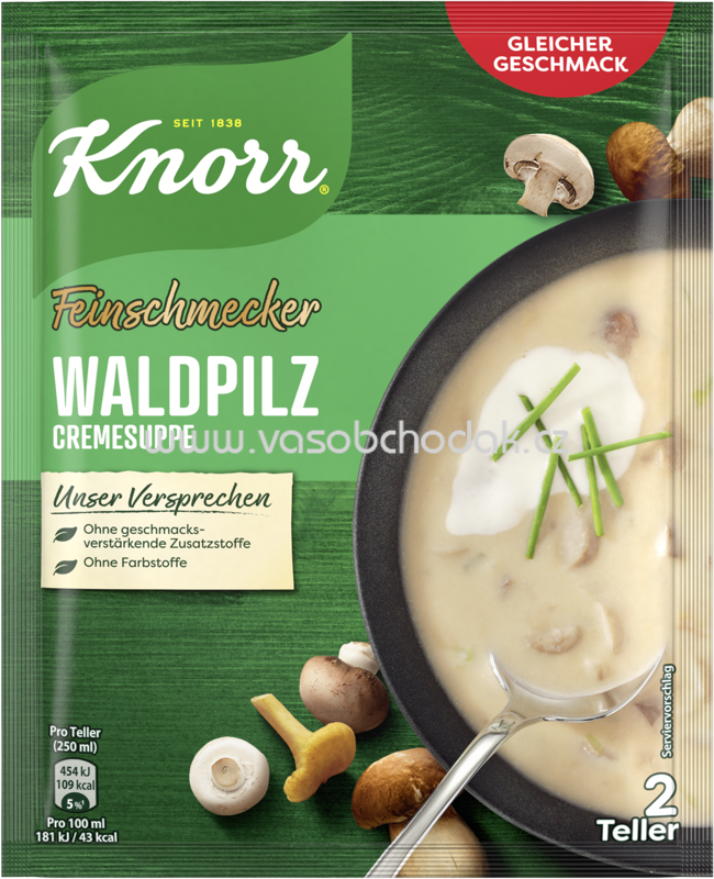 Knorr Feinschmecker Waldpilz Cremesuppe, 1 St