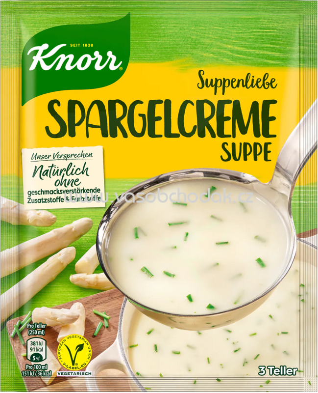 Knorr Suppenliebe Spargel Cremesuppe, 1 St Knorr Suppenliebe Spargel Cremesuppe, 1 St