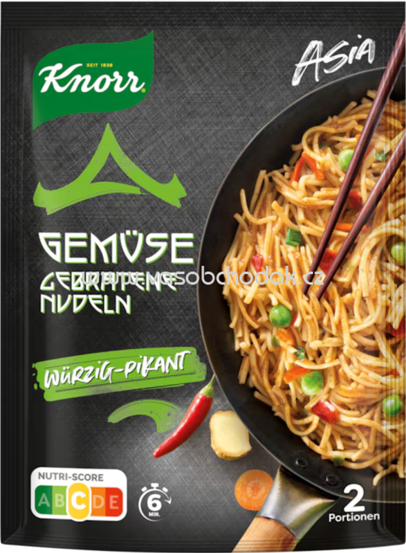 Knorr Asia Gebratene Nudeln Gemüse, 139g