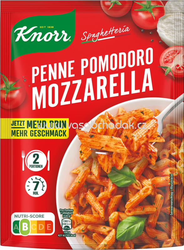 Knorr Spaghetteria Penne Pomodoro Mozzarella, 181g Knorr Spaghetteria Penne Pomodoro Mozzarella, 181g