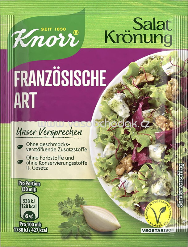 Knorr Salatkrönung Französische Art, 5St, 50g Knorr Salatkrönung Französische Art, 5St, 50g