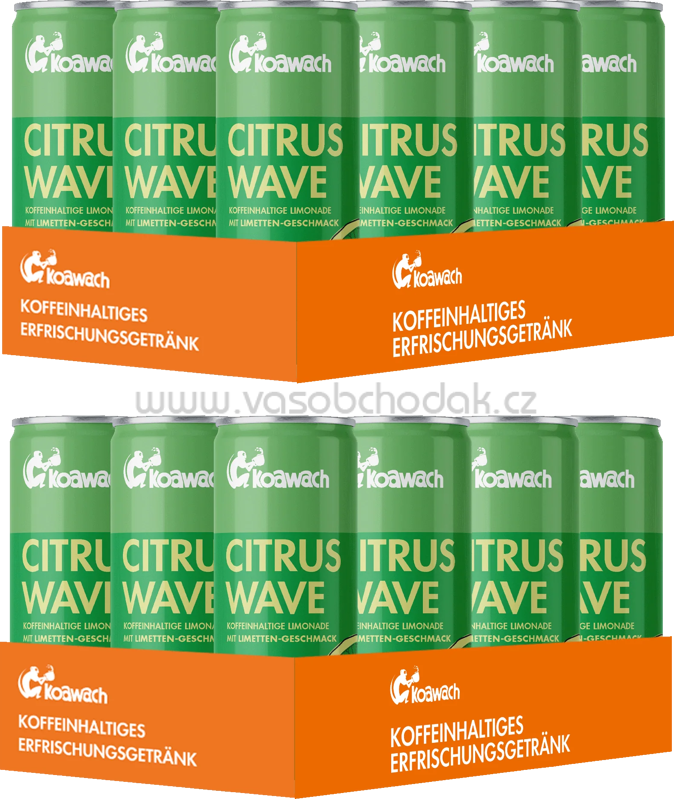 Koawach Citrus Wave Limette, 24x250 ml