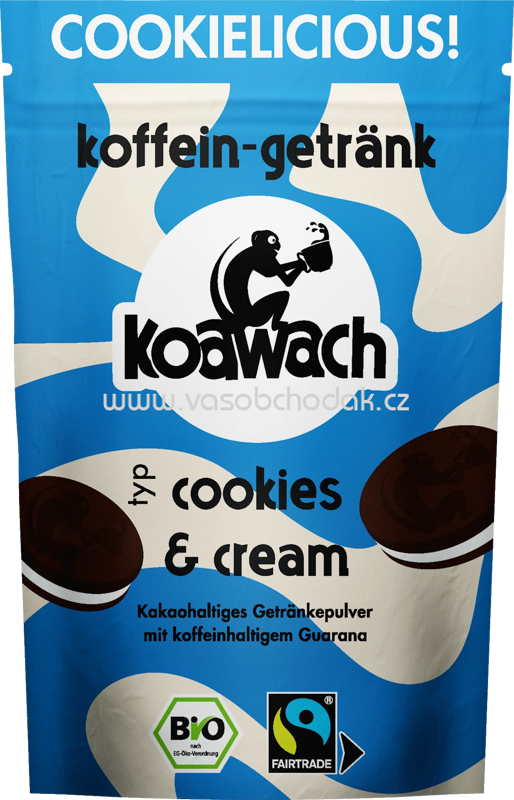 Koawach Koffein Getränk Cookies & Cream, 100g