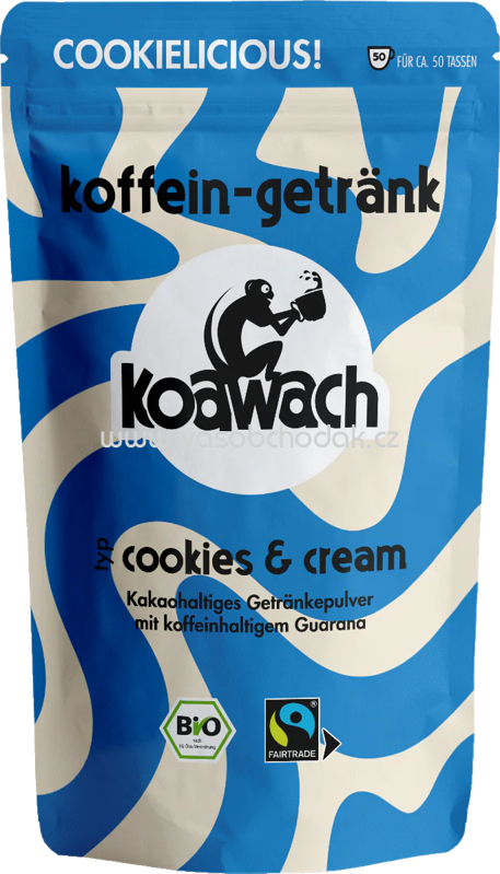 Koawach Koffein Getränk Cookies & Cream, 500g