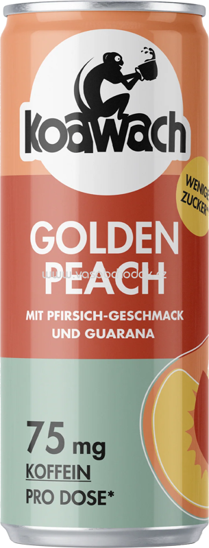Koawach Golden Peach - Pfirsich, 250 ml