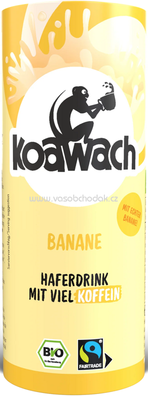 Koawach Haferdrink Koffein Banane, 235 ml Koawach Haferdrink Koffein Banane, 235 ml
