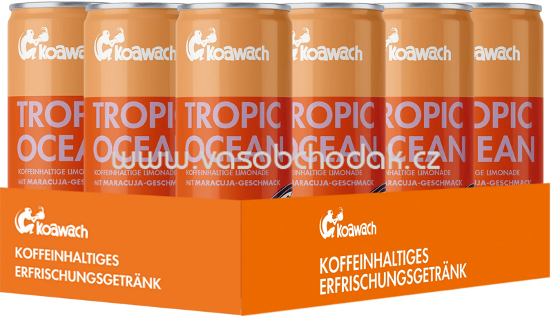 Koawach Tropic Ocean Maracuja, 12x250 ml Koawach Tropic Ocean Maracuja, 12x250 ml
