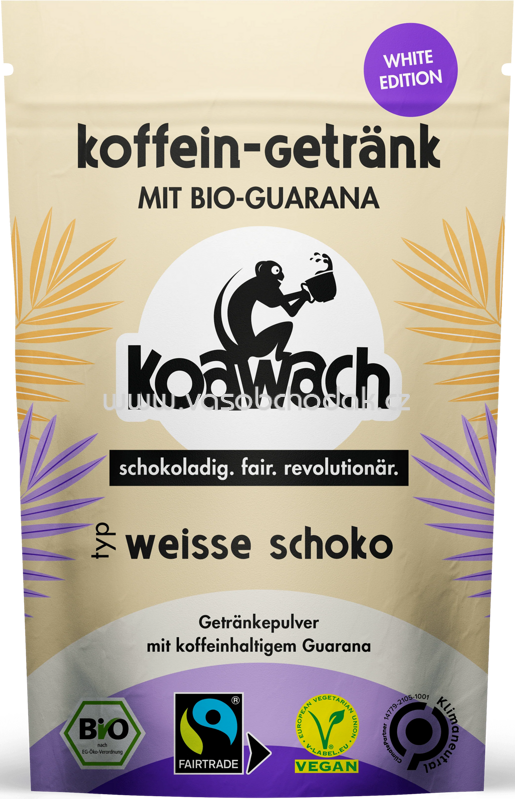 Koawach Koffein Getränk Weisse Schoko, 100g Koawach Koffein Getränk Weisse Schoko, 100g