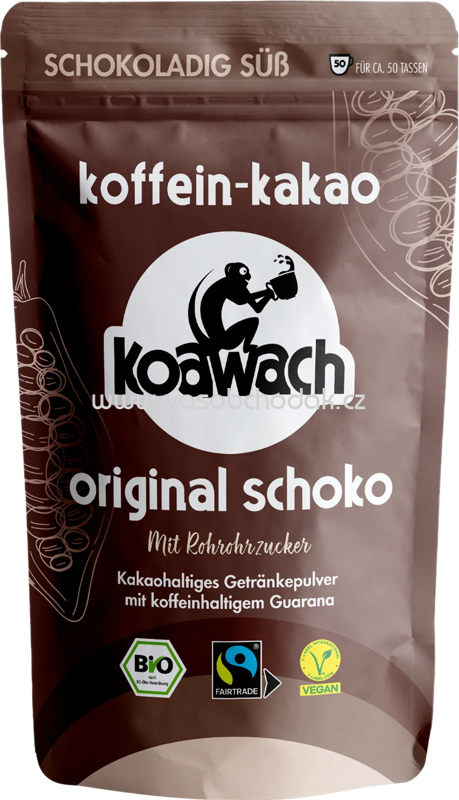 Koawach Koffein Kakao Original Schoko, 500g