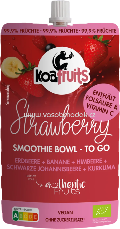 Koafruits Smoothie Bowl Strawberry, 190g