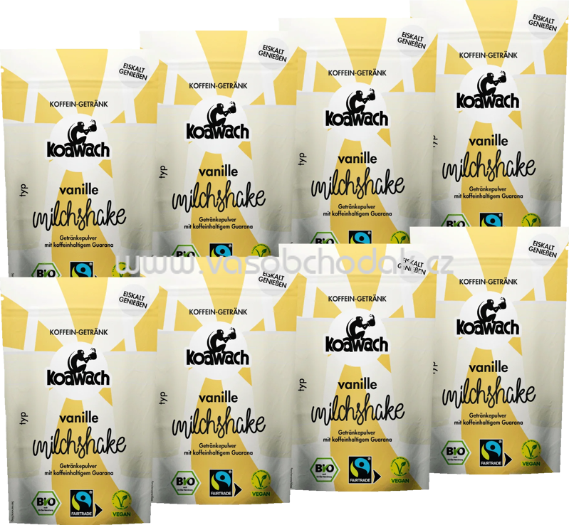 Koawach Vanille Milchshake, 8x75g