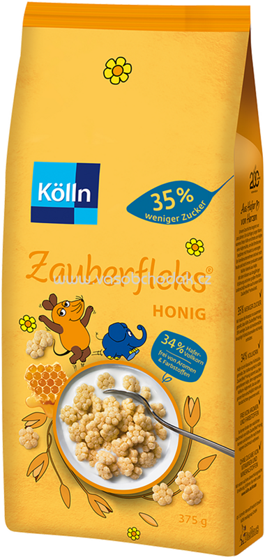 Kölln Zauberfleks Honig, 375g