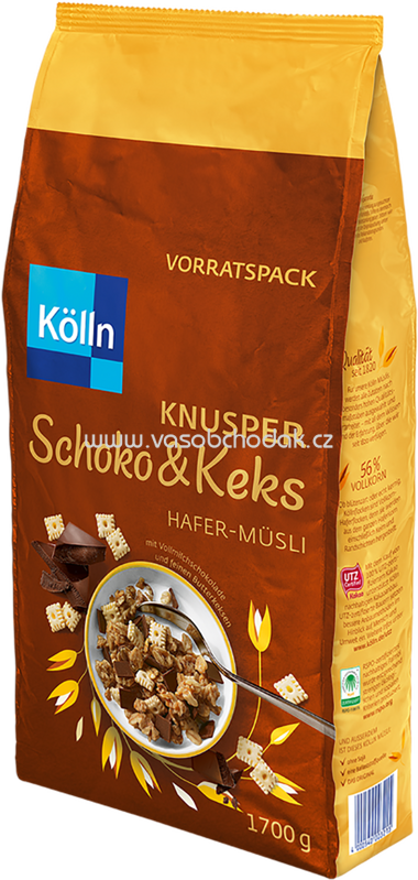 Kölln Müsli Knusper SchoKo & KeKs, 1,7 kg