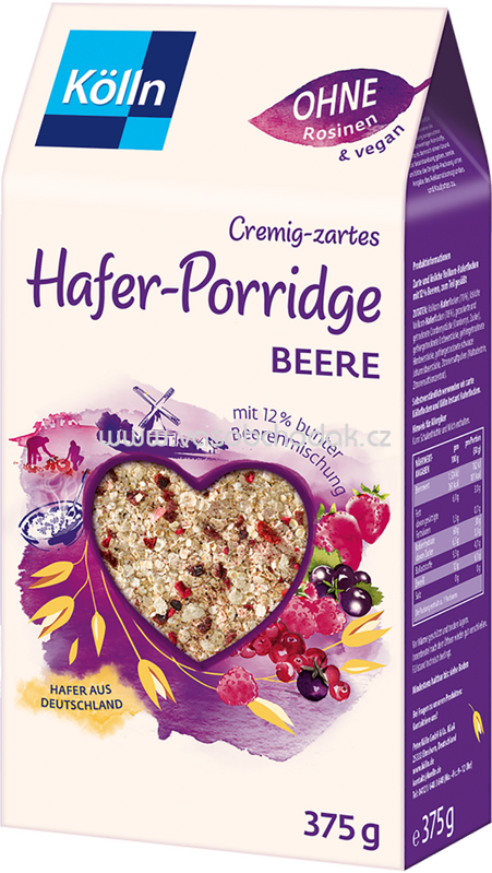 Kölln Hafer Porridge Beere, 375g