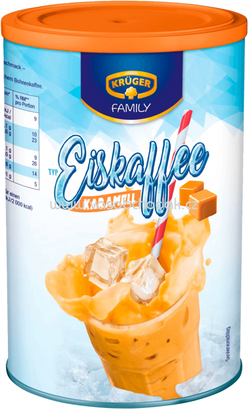 Krüger FAMILY Eiskaffee Karamell, 275g Krüger FAMILY Eiskaffee Karamell, 275g