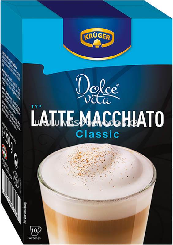 Krüger Dolce Vita Latte Macchiato Classic, 10 St, 150g