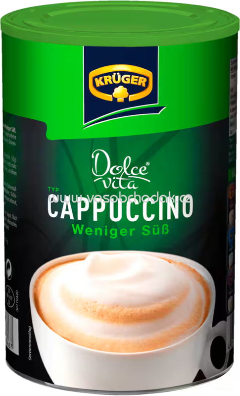 Krüger Dolce Vita Typ Cappuccino weniger süß, 200g