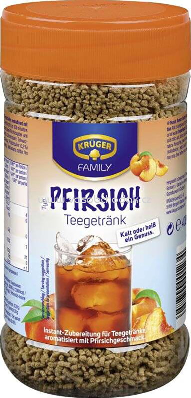 Krüger Teegetränk Pfirsich, 400g Krüger Teegetränk Pfirsich, 400g