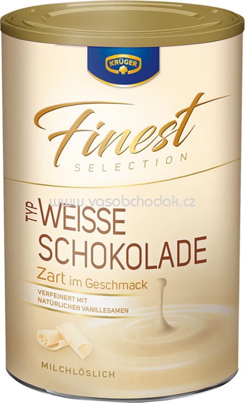 Krüger Finest Selection Weiße Schokolade, 300g Krüger Finest Selection Weiße Schokolade, 300g