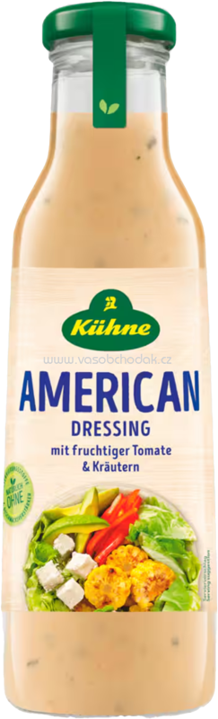 Kühne American Dressing mit fruchtiger Tomate & Kräutern, 500 ml