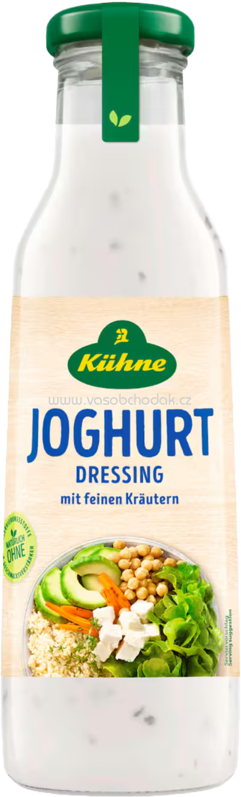 Kühne Joghurt Dressing mit feinen Kräutern, mild-cremig, 500 ml