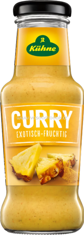 Kühne Curry Sauce Exotisch-Fruchtig, 250 ml