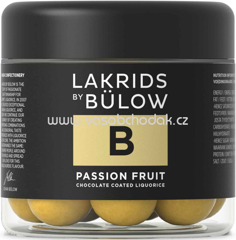 Lakrids by Bülow B Passion Fruit, 115g