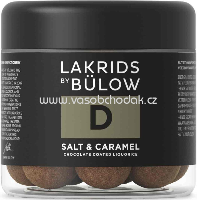 Lakrids by Bülow D Salt & Caramel, 115g