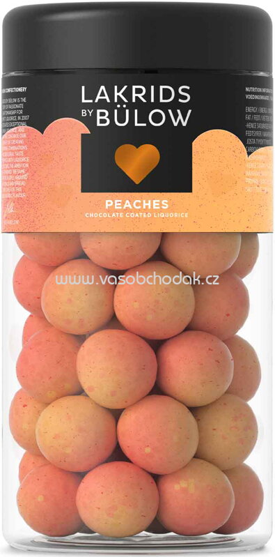 Lakrids by Bülow Love Peaches, 270g