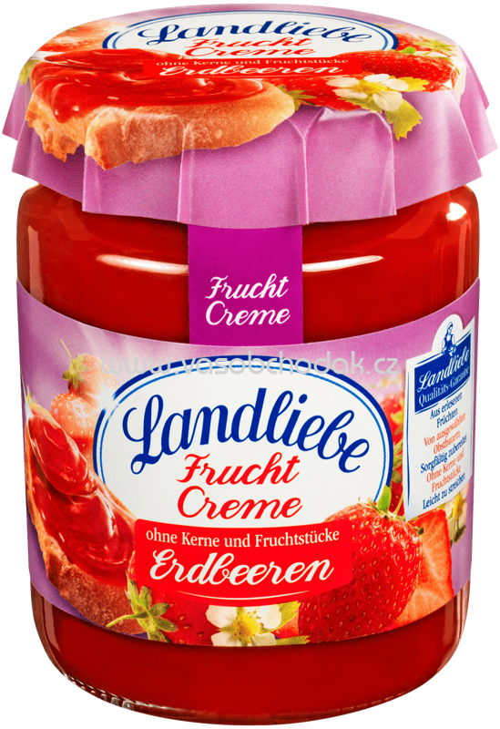 Landliebe Fruchtcreme Erdbeere, 200g