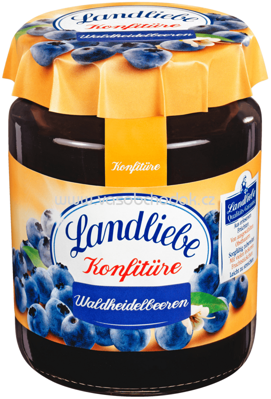 Landliebe Konfitüre Extra Waldheidelbeeren, 200g Landliebe Konfitüre Extra Waldheidelbeeren, 200g