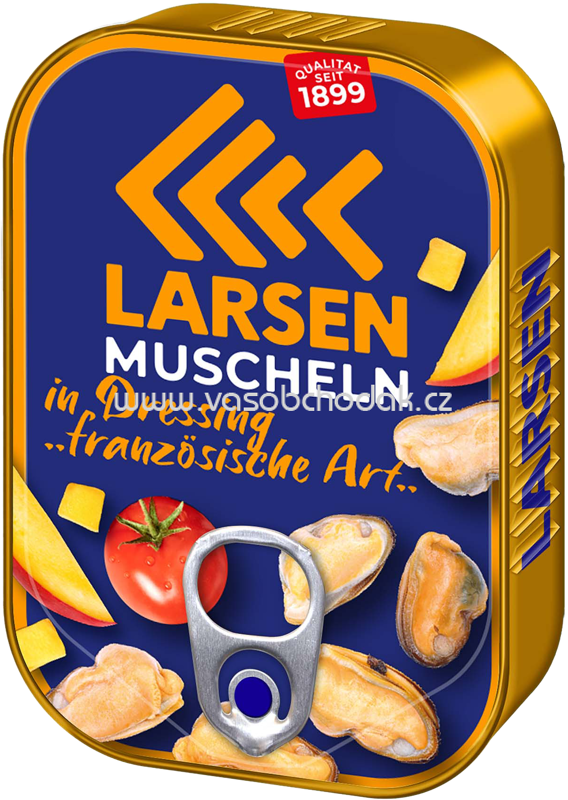 Larsen Muscheln in Dressing frnazösischer Art, 110g