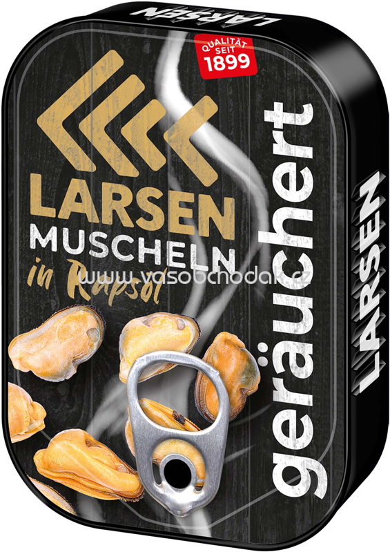 Larsen Muscheln in Rapsöl, 110g