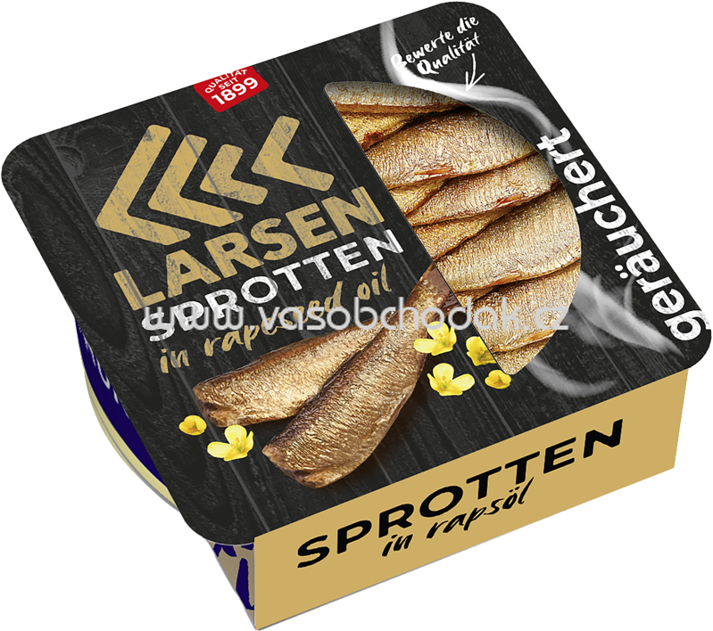 Larsen Premium Sprotten in Rapsöl, 160g