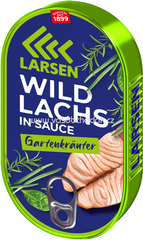 Larsen Wildlachs in Sauce Gartenkräuter, 200g